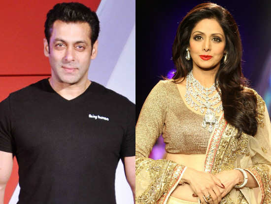 Salman Khan offered Sridevi a film, waiting for her to respond