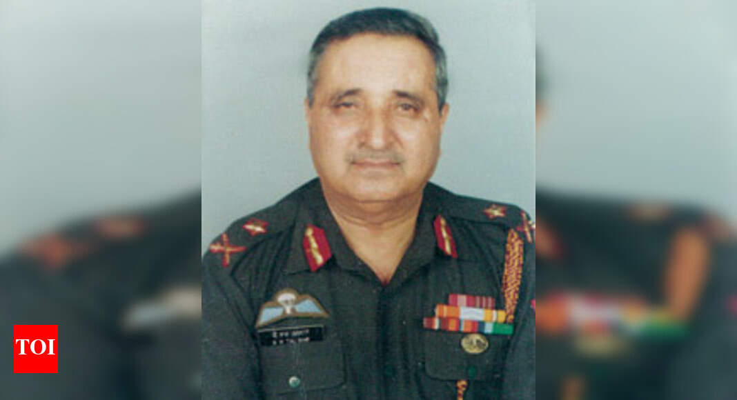 MAJ GEN BM TALWAR, VSM - Times of India