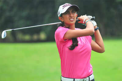 Aditi Ashok Aditi Ashok Stays In Hunt For Lpga Card Golf News Times Of India