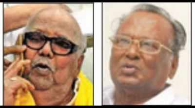 DMK prez Karunanidhi pays homage to Ko Si Mani