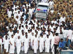 Ministers at Jayalalithaa's funeral