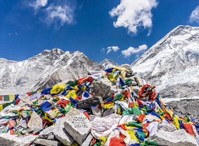 Opening soon: A restaurant at Mount Everest