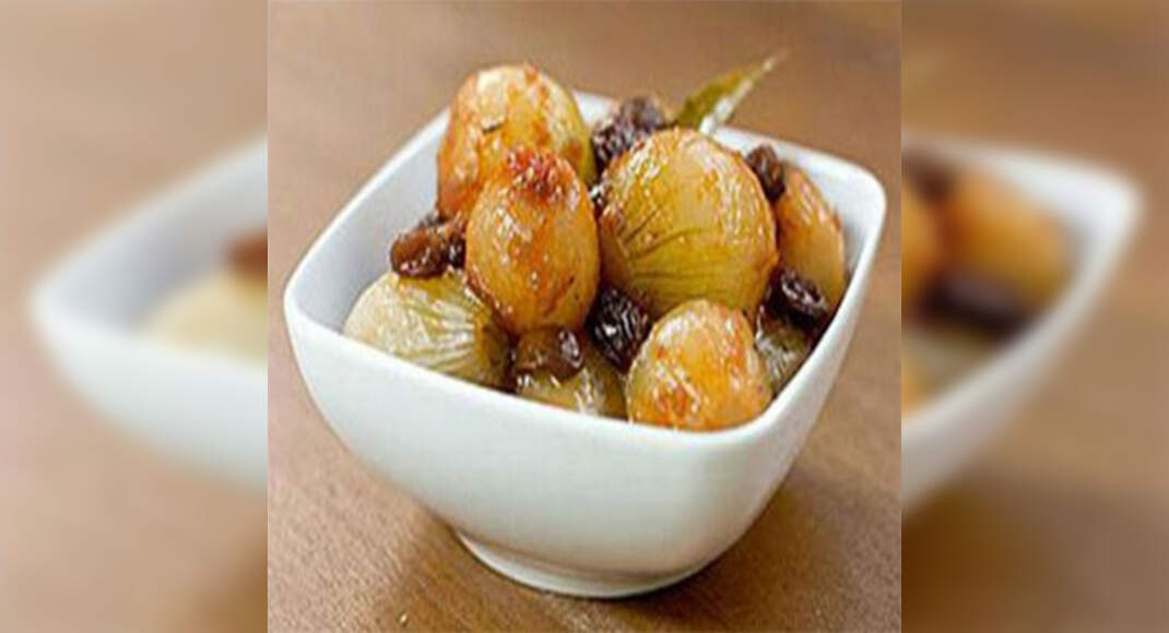 Sweet and Sour Onions recipe by Pankaj Bhadouria on Times Food