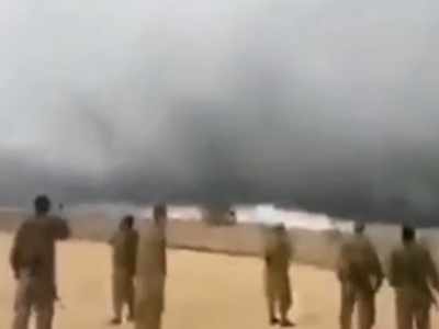 Israel Border Storm: Video Of Storm Stopping Abruptly At Israel-Syria ...