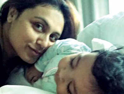 Rani Mukerji shares first picture of baby Adira on her birthday
