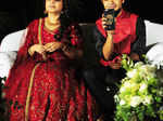 Sreenath Bhasi and Reethu's wedding reception