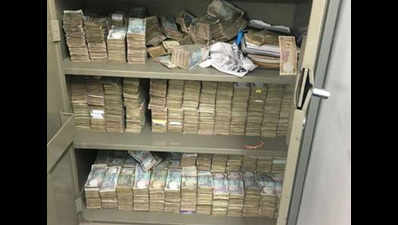 Over Rs 8 crore in cash seized in raids on a firm in south Delhi
