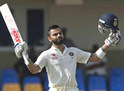 Kohli becomes 1st Indian captain to hit three Test double centuries