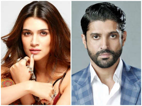 Is Farhan Akhtar the reason behind Kriti Sanon's ouster from 'Lucknow Central'?
