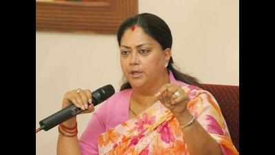Work done in last three years more than what former Congress govt did in five years: Raje
