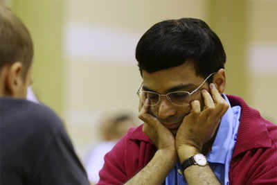 The only ever game played between Vishwanathan Anand and Mikhail