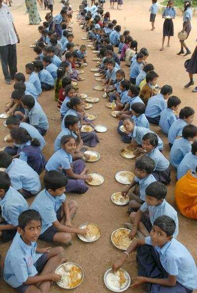 West Bengal government fixes menu for midday meal in schools | Kolkata News  - Times of India