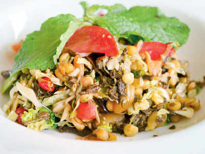 Lahpet Thoke, the Burmese tea leaf salad (Pic: Thinkstock)