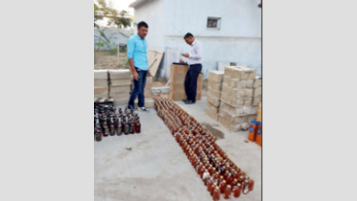 Liquor seized in run-up to New Year celebrations