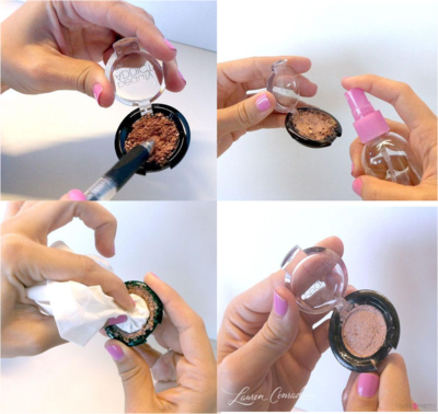 How to: Fix a broken powder make-up