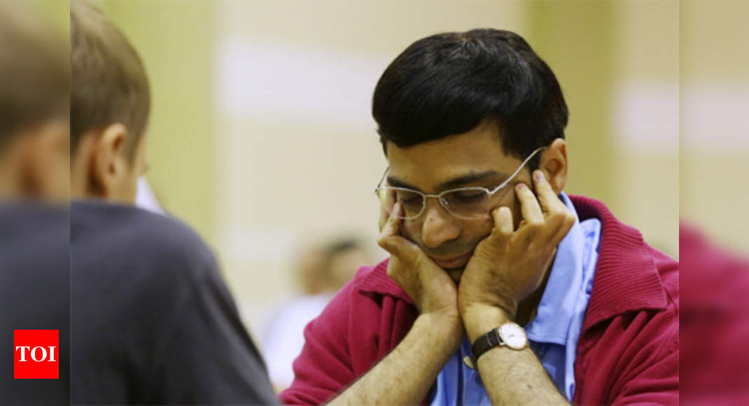 Viswanathan Anand survives a scare against Anish Giri