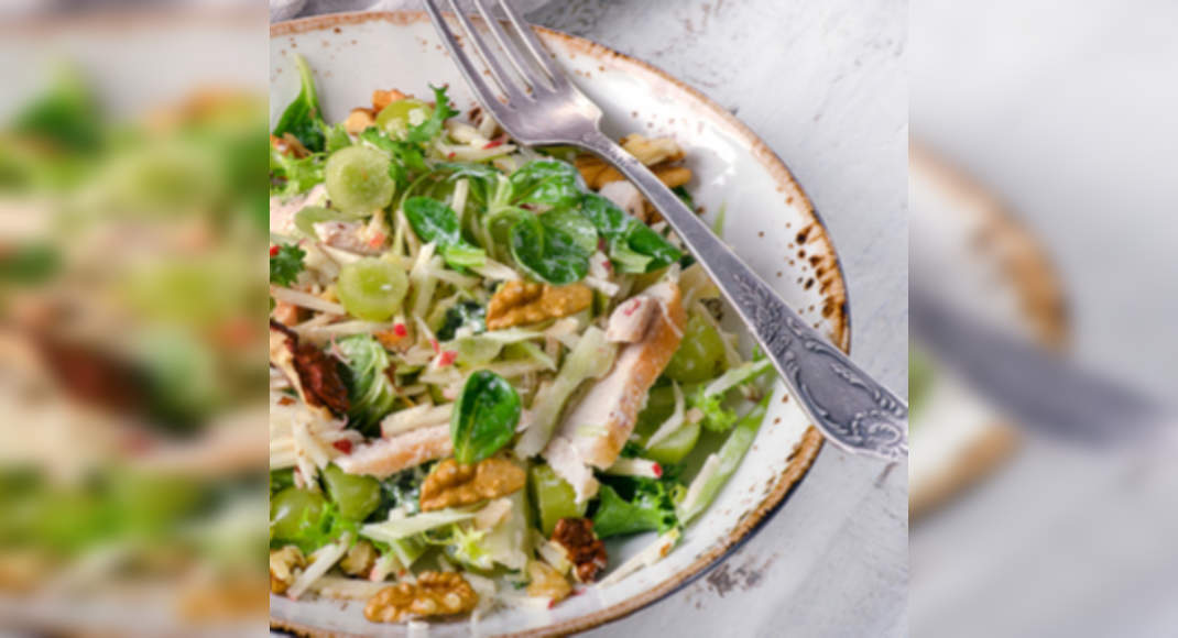 Chicken Waldorf Salad Recipe: How to Make Chicken Waldorf Salad Recipe ...