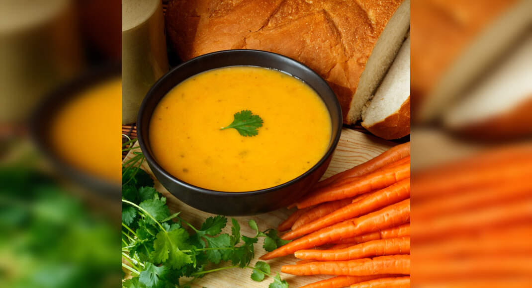 Carrot and Coriander Soup Recipe How to Make Carrot and Coriander Soup