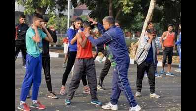 Refreshment blues for budding boxers