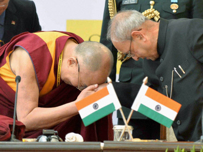 India rejects China's objection to President-Dalai Lama meet, says event non-political