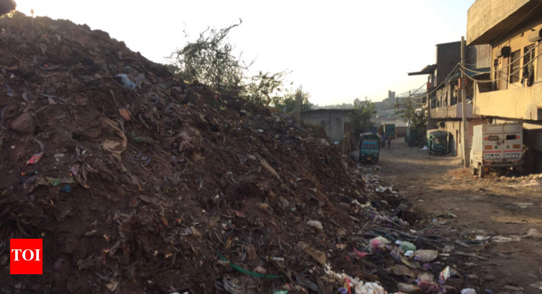 Garbage Hill, Anand Parbat - Times of India