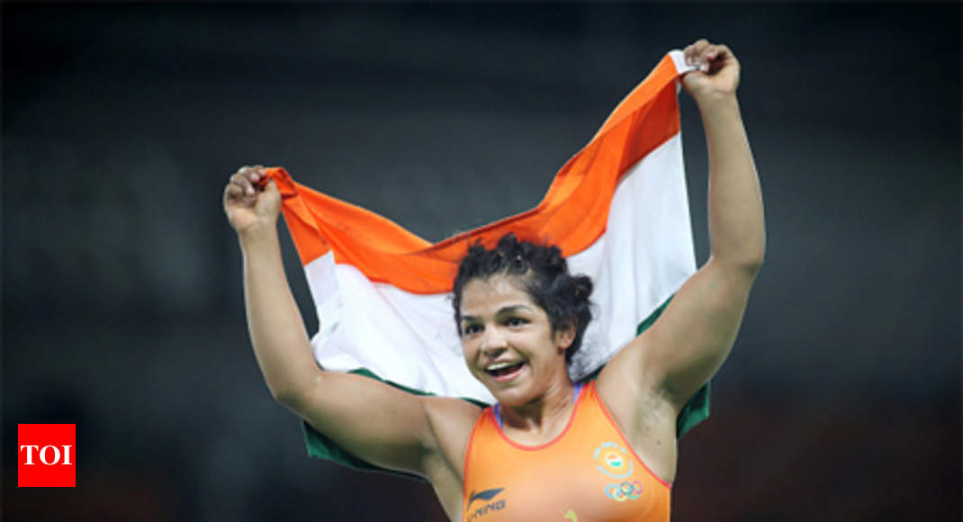 Sakshi Malik: Sakshi Malik saves Indian wrestling blushes in ...