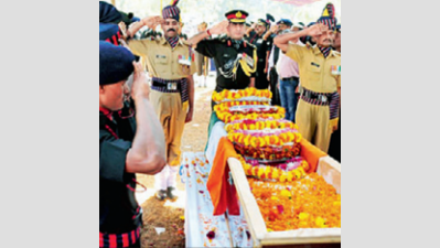 Soldier killed in Jammu and Kashmir cremated