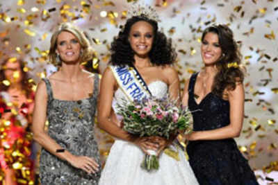 Alicia Aylies crowned Miss France 2017 - Times of India