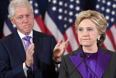 Donald Trump: Hillary lost because of 'angry white men', says former US  President Bill Clinton - Times of India