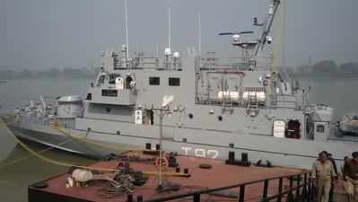 Kolkata's GRSE delivers it's 99th warship to Navy