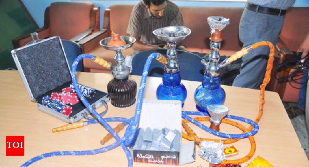 Hookah parlour under scanner in Falaknuma Hyderabad News Times of India