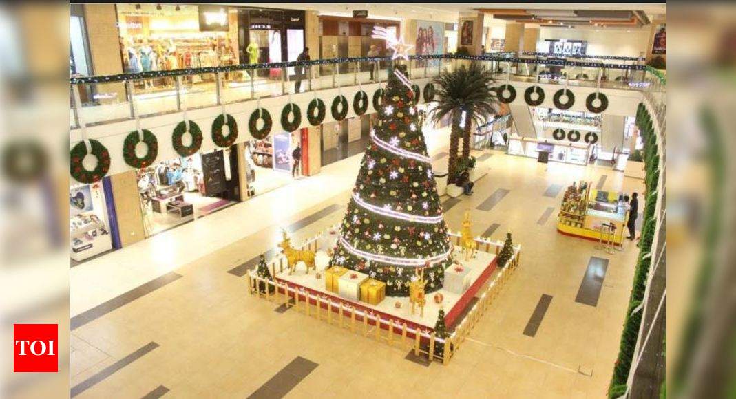 This Christmas, shopping malls have turned into major festive corners
