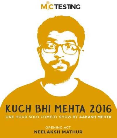 Happening: A stand up comedy special this weekend