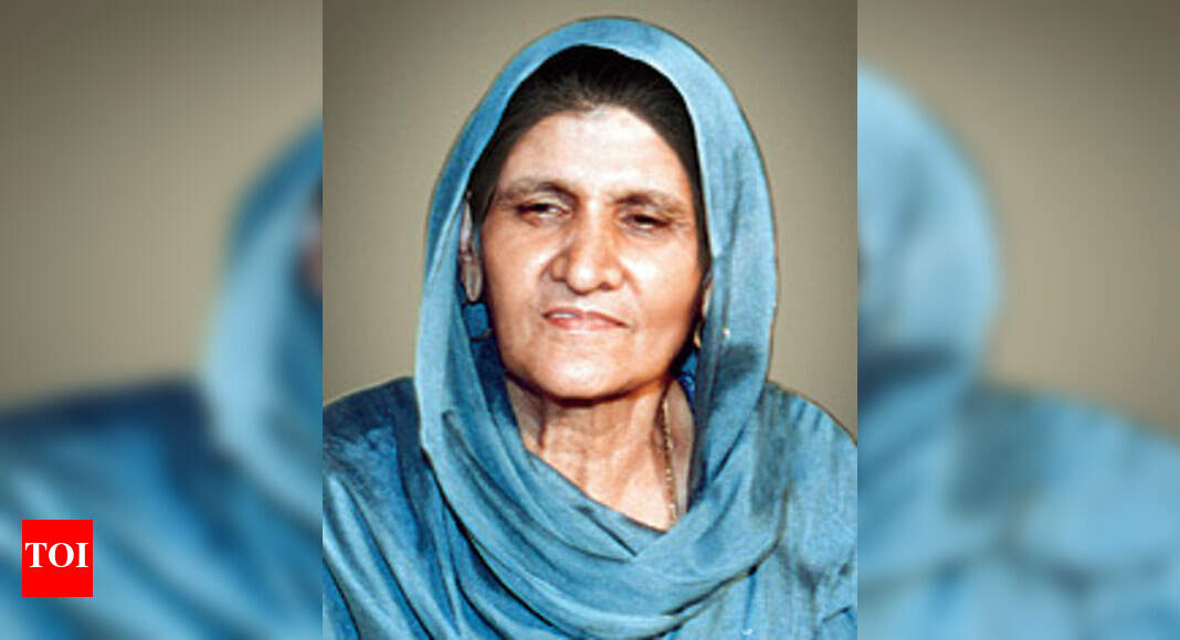 Sardarni Harbans Kaur Matharu - Times of India