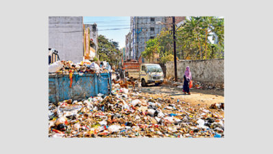 Four localities across Old City wallow in strewn filth, battered roads