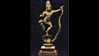 Pratyangira idol and two other artefacts back in India