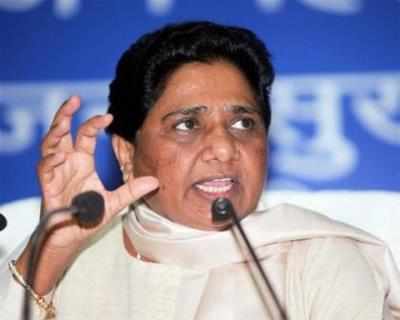 SP-Congress alliance in UP awaiting BJP's green signal, claims Mayawati