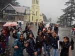 In pics: Shimla celebrates White Christmas after 24 years