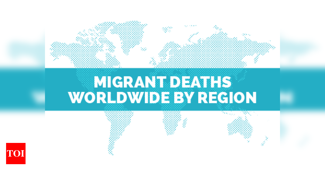 Infographic: 2016 Saw The Highest Migrant Deaths Ever - Times Of India