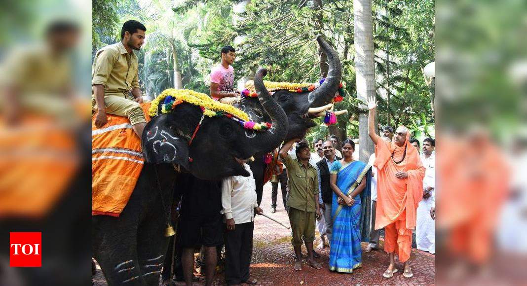 Suttur Mutt’s Jumbos To Be Shifted To Nagarahole Camp 