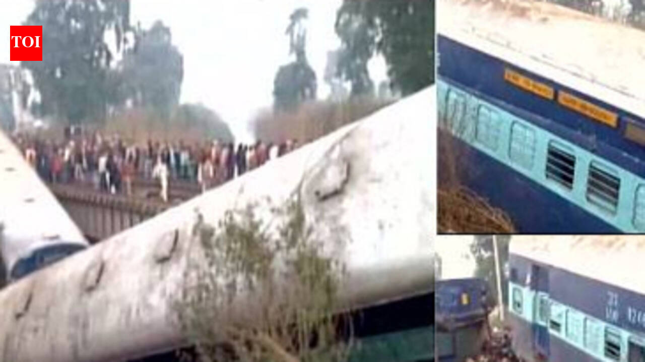 Ajmer-Sealdah express train derails near Kanpur, many injured