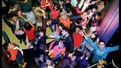 You can’t rock ’n roll to Bollywood pop numbers in New Year parties