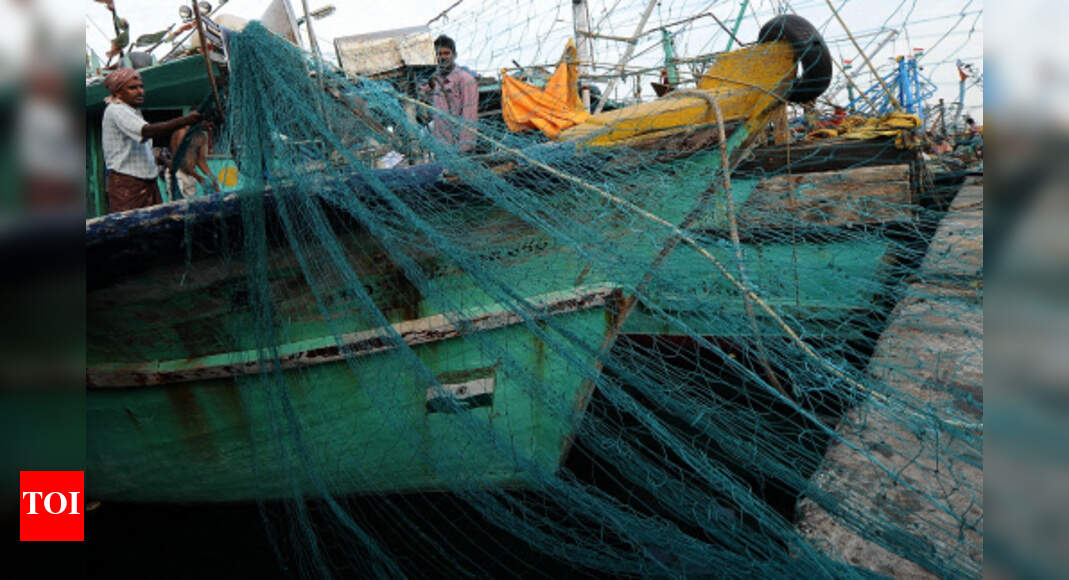 Pakistan abducts 36 fishermen with 6 boats Rajkot News Times of India