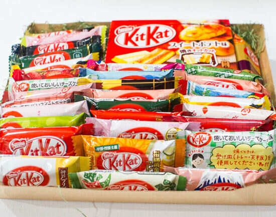 Authentic Japanese snacks and candy