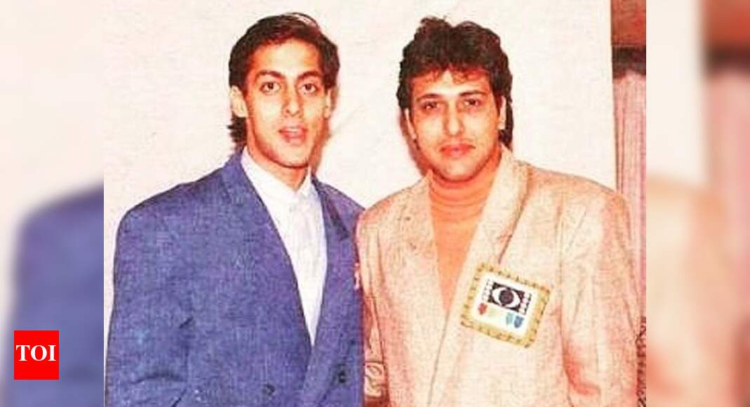 This throwback pic of Salman Khan and Govinda is a treat for movie