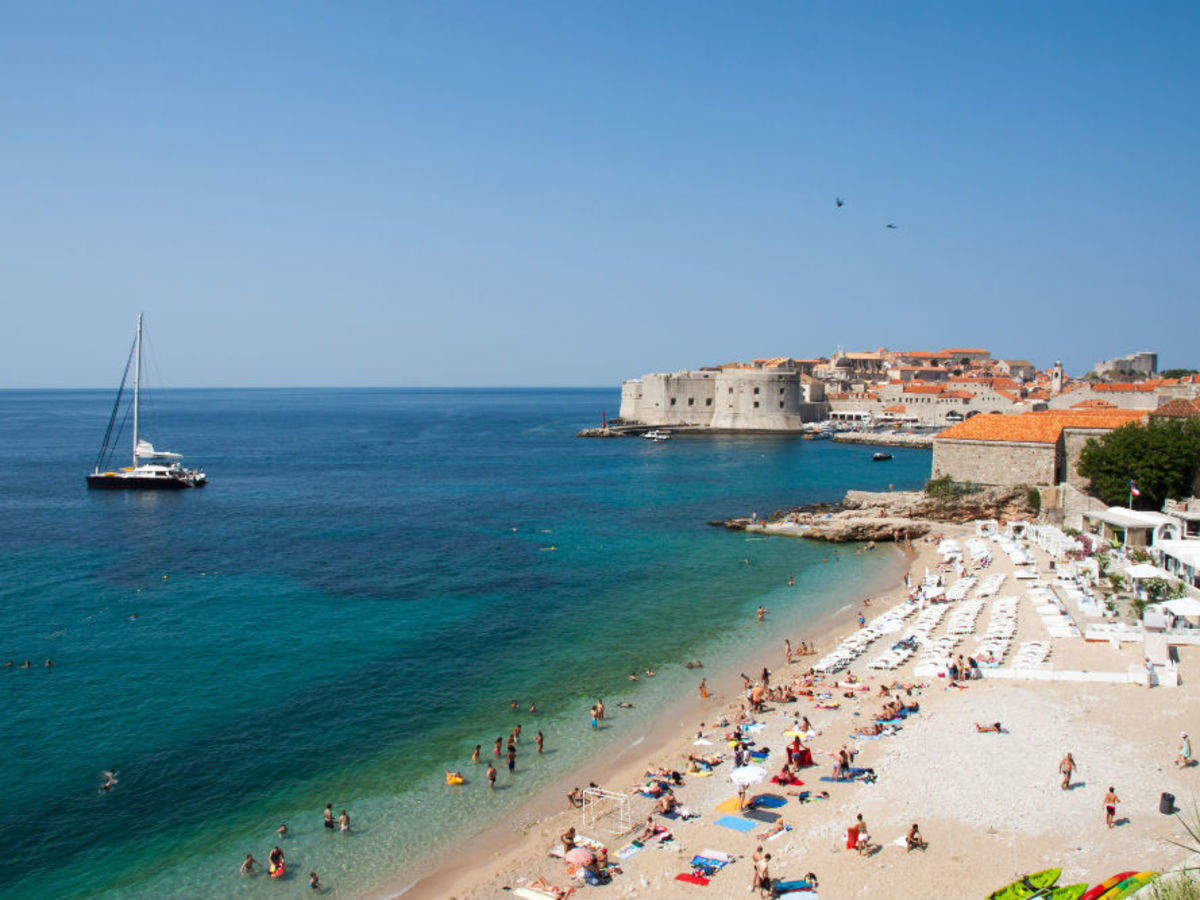 Banje Beach - Dubrovnik: Get the Detail of Banje Beach on Times of India  Travel