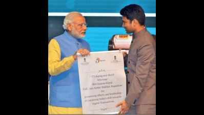Ajmer collector Gaurav Goyal awarded ‘Scroll of Honor’ by Narendra Modi