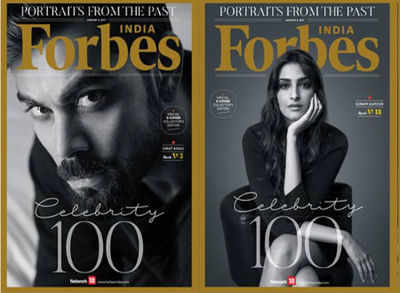 You Need To See This 5-cover Celeb Issue Of Forbes India - Times Of India