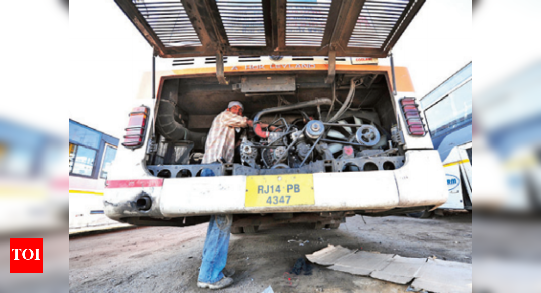 JCTSL to replace 40 lowfloor buses Jaipur News Times of India