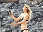Hot! Maria Sharapova flaunts bikini bod